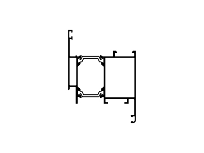 Hoja de apertura interior 55/66 ( Jyy = 30,2 cm4 )